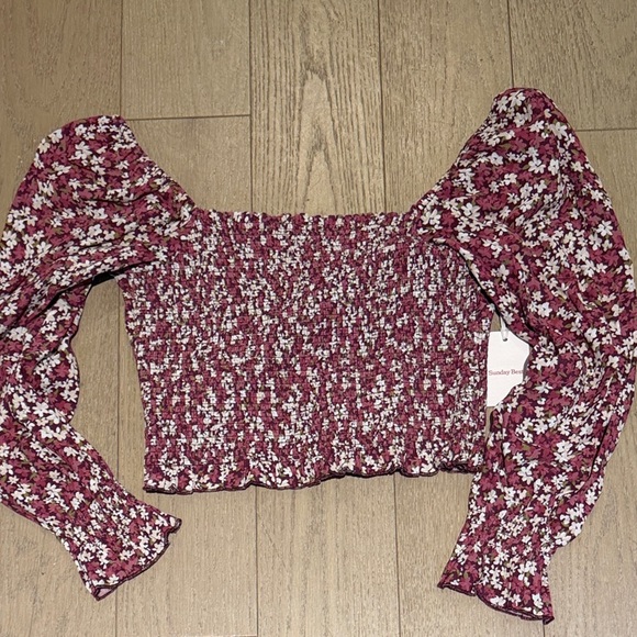 Aritzia Sinatra Long sleeve Blouse New With Tags - Picture 3 of 10